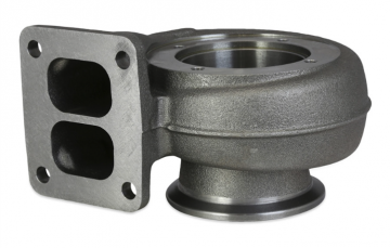 BorgWarner S300 T4 0.83 AR Turbine Housing. Fits 76/68 Turbine Wheel. Divided Twin Scroll